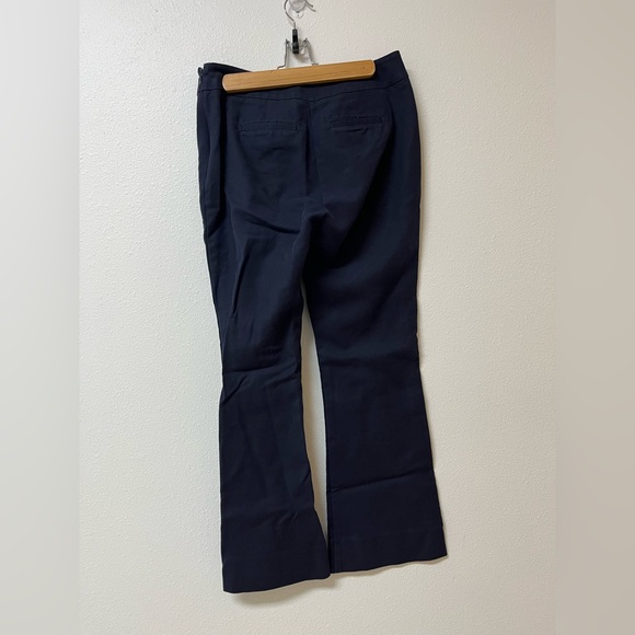 CAbi Navy Trousers with Button Details, women’s size 4 - Picture 2 of 3